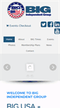Mobile Screenshot of biginsusa.com